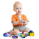 24Pcs 2.36in Slime and Confetti Accessories Prefilled Easter Eggs for Easter Egg Hunt