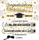 Large Fabric Banner + Hanging Banner (White)