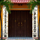 Large Fabric Banner + Hanging Banner (White)