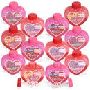 12Pcs Big Heart-shaped Bubble Wands