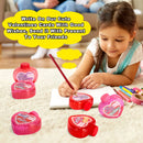 12Pcs Big Heart-shaped Bubble Wands