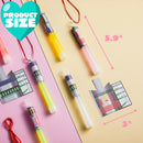 12Pcs Kids Valentines Cards with Large glow sticks-Classroom Exchange Gifts