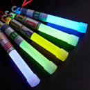 12Pcs Kids Valentines Cards with Large glow sticks-Classroom Exchange Gifts
