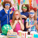 12Pcs LED Glasses with Valentines Day Cards for Kids-Classroom Exchange Gifts