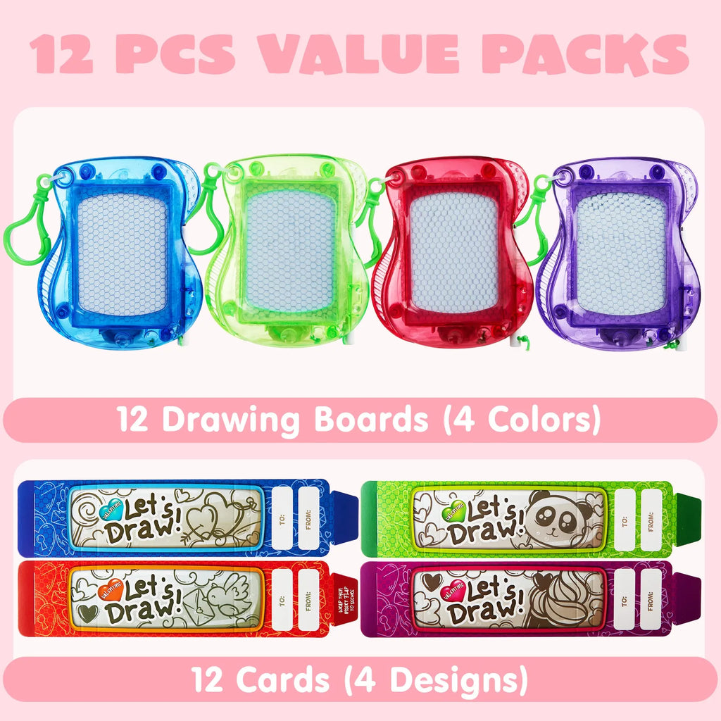 Buy Mini Magnetic Drawing and Doodle Board (Pack of 12) at S&S Worldwide