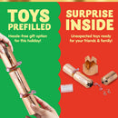 12Pcs Rose Gold Pattern Christmas Cracker Set