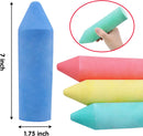 12 Piece Non-toxic Washable Jumbo Chalk