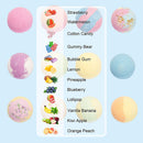 12 Piece, Bath Bombs for Kids with Surprise Toy