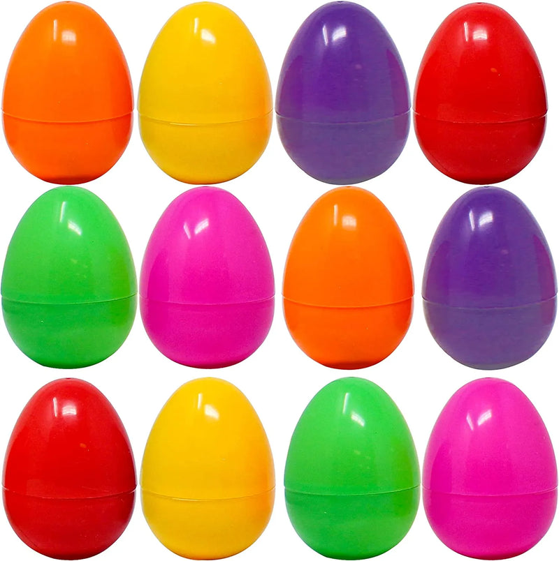 12Pcs Prefilled Easter Eggs with Squishy Toys