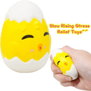 12Pcs Prefilled Easter Eggs with Squishy Toys