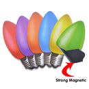 18 Pieces Jumbo Automotive Christmas Light & Ornaments Magnet