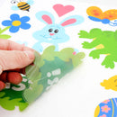 130Pcs Easter Window Cling Stickers