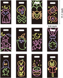 Neon Treat Bags, 72 Pcs