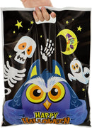 Large Treat Bags with Halloween Figure Designs, 72 Pcs