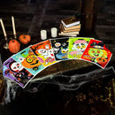 Large Treat Bags with Halloween Figure Designs, 72 Pcs