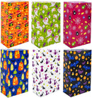 Goodie Bags with Multi-Characters and Text Designs, 120 Pcs