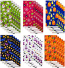 Goodie Bags with Multi-Characters and Text Designs, 120 Pcs