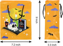 Halloween Paper Tote Bags with Handle, 12 Pcs