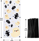 Repetitive Patterns Halloween Treat Bag,150 Pcs