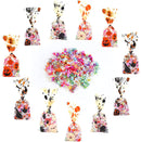 Repetitive Patterns Halloween Treat Bag,150 Pcs
