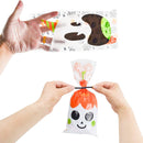 Cellophane Goodie Bags with Twist Ties, 150 Pcs