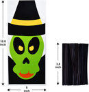 Cellophane Goodie Bags with Twist Ties, 150 Pcs