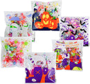 Halloween Clear Self-adhesive Candy Bags, 150 Pcs