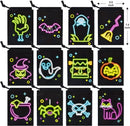 Neon Drawstring Treat Bag, 96 Pcs