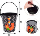 Halloween Steel Bucket, 12 Pcs