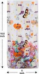 6 Designs, Halloween Cellophane Bags,20 Pcs