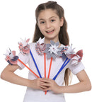 Pinwheels and Flags, 48 Pcs