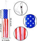 Flag Banners and Flag Windsocks, 4 Pcs