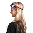 Patriotic Flower Headbands, 6 Pcs