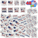 Pinwheels, Headbands, and Temporary Tattoos, 72 Pcs