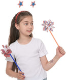 Pinwheels, Headbands, and Temporary Tattoos, 72 Pcs