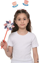 Pinwheels, Headbands, and Temporary Tattoos, 72 Pcs