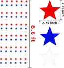 Flag Banners, Stars Hanging Banners, and Swirl Decorations, 26 Pcs
