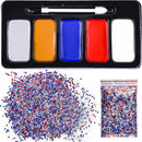 Face Paint Kit, 15 Pcs