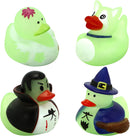12pcs Halloween Duckies Glow in the Dark  for Fun Bath
