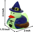 12pcs Halloween Duckies Glow in the Dark  for Fun Bath