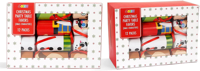 Christmas Characters No-Snap Party Favors, 12 Pack