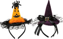 Halloween LED Headbands Sequin Hat,2 Pcs