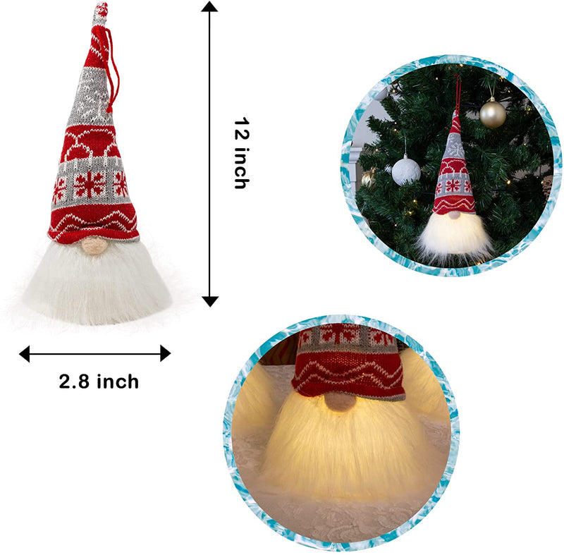 Light-up Christmas Gnome, 4 PCs