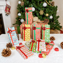 Rectangular Christmas Gift Box, 9 pcs