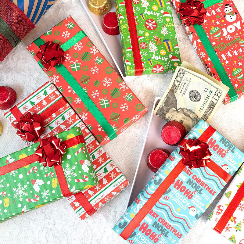 Rectangular Christmas Gift Box, 9 pcs