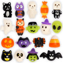 Halloween Prefilled Pumpkin Box with Mochi Squishy, 18 Pcs