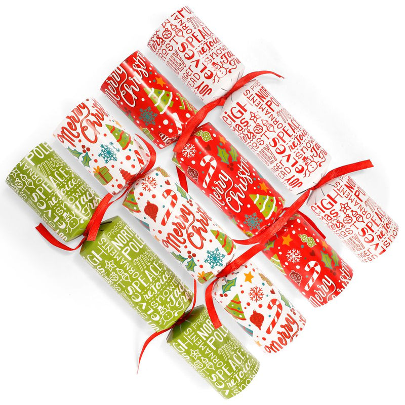 Christmas Party Table Favors (Lettering Pieces), 8 Pack