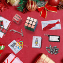 Christmas Party Table Favors (Lettering Pieces), 8 Pack