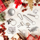 Christmas Party Table Favors (Silver Snowflake), 12 Pack