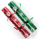 Christmas Party Table Favors (Red Green Snowflake), 8 Pack
